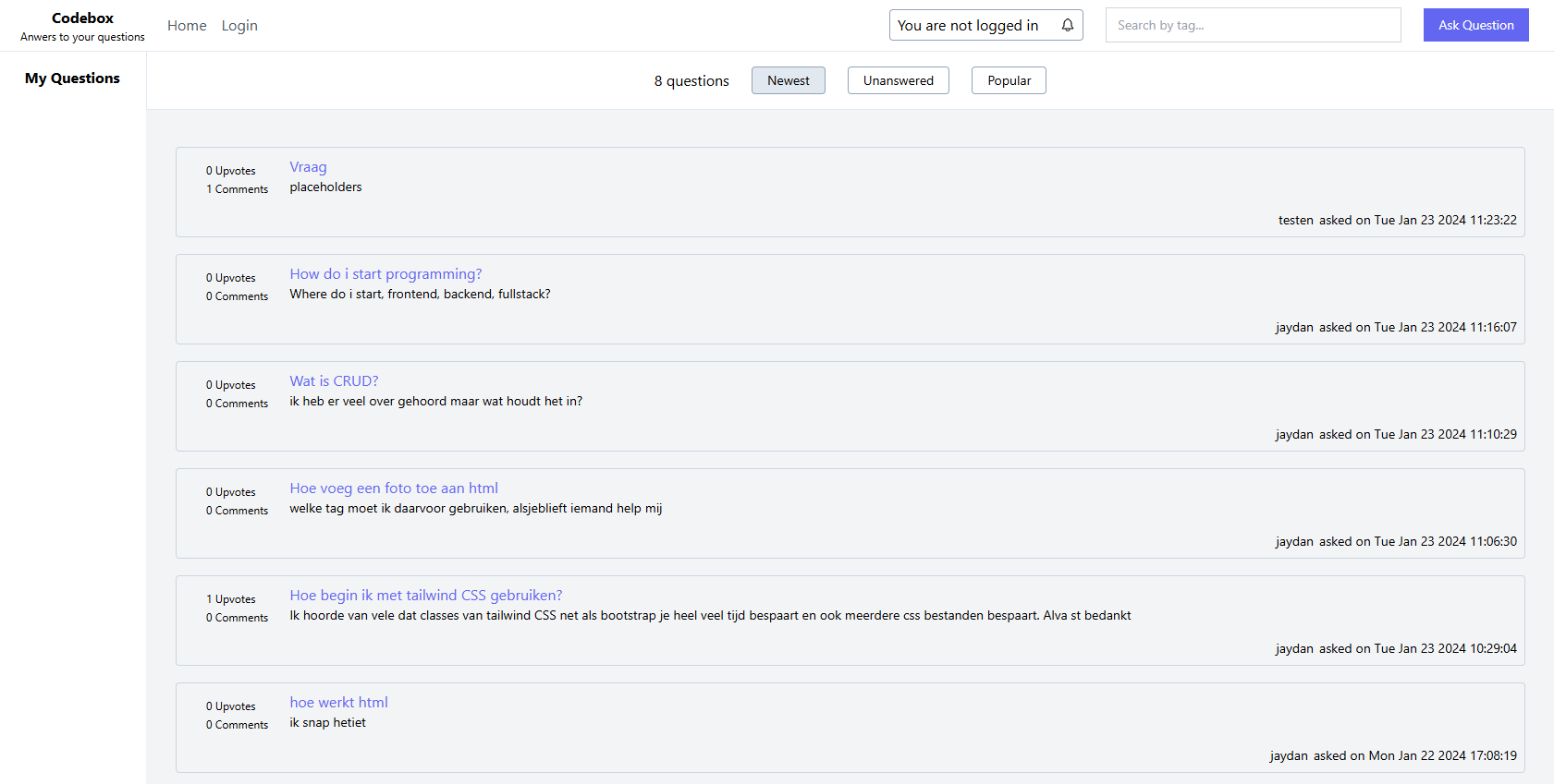 Code Exchange screenshot